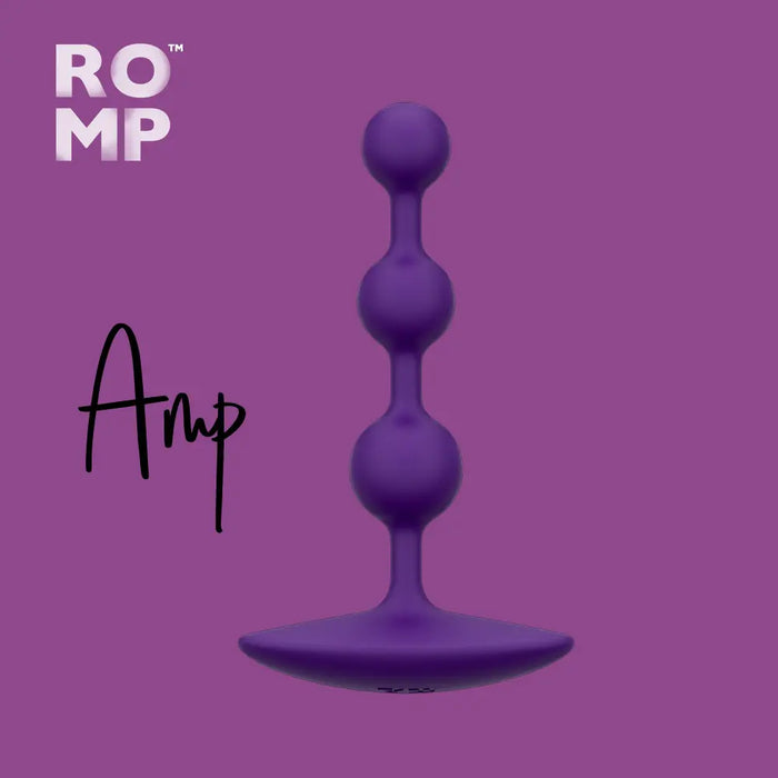 ROMP Amp 輕巧入門後庭拉珠（紫色）
