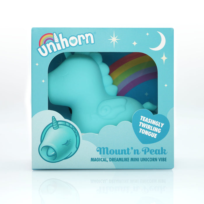 【新品推介】Unihorn 獨角獸舔舔按摩器（藍色）🩵🦄