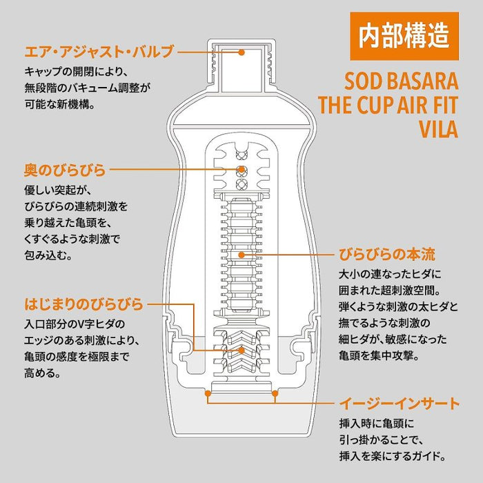 日本SOD THE CUP AIR FIT VILA（少女）飛機杯
