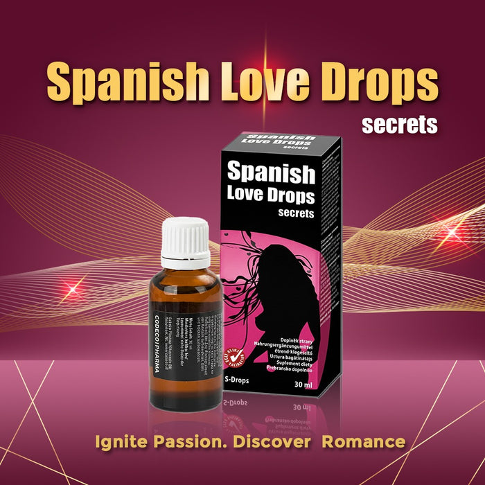 【女生必試😍】荷蘭Cobeco Spanish Love Drops Secrets愛情慾望口服液（30ml）