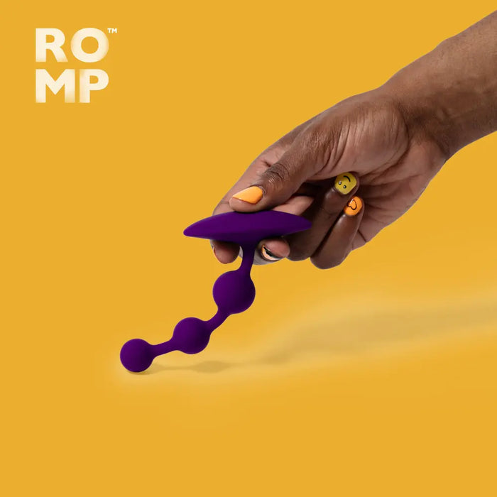 ROMP Amp 輕巧入門後庭拉珠（紫色）