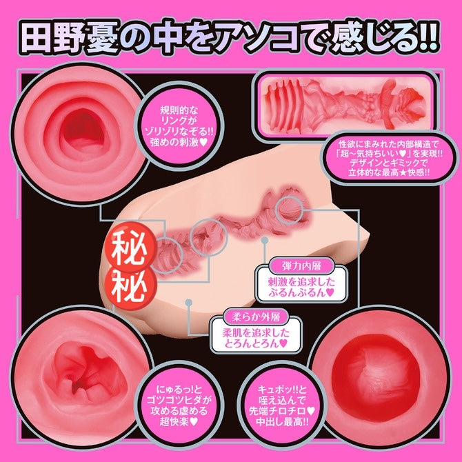 日本EXE JAPANESE REAL HOLE LOVE 系列 女優名器 田野憂