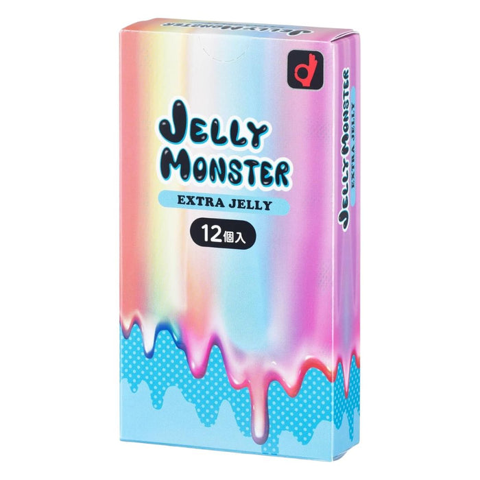 日版岡本Jelly Monster 加倍果凍 乳膠安全套（12片）三盒裝