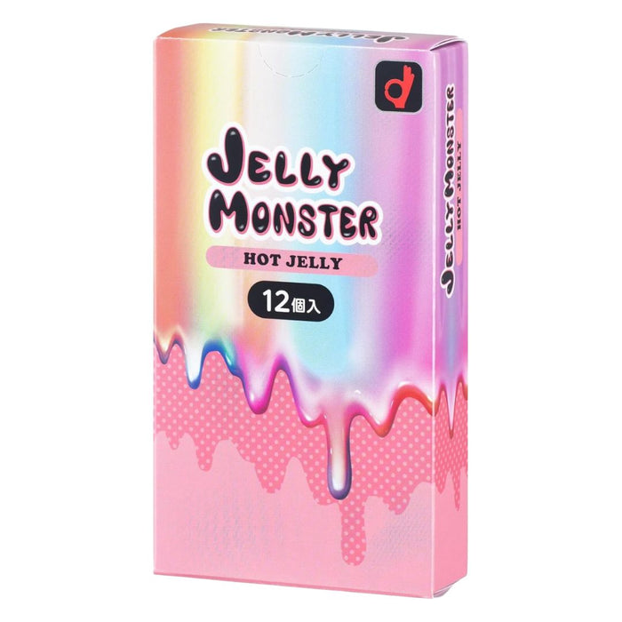 日版岡本Jelly Monster 熱感果凍 乳膠安全套（12片）三盒裝