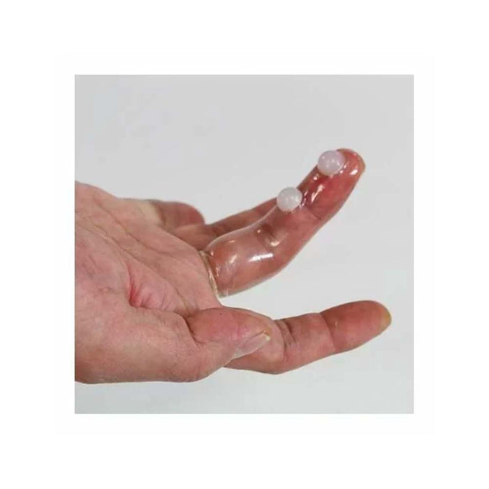 日本KissMeLove Finger Skin DX G-2 雙重矽膠球指險套（6片裝）