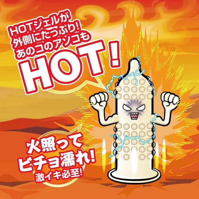 日本 Ligre Japan 激凸熱感安全套（10片裝）