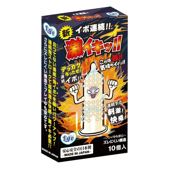 日本 Ligre Japan 激凸超高潮安全套（10片裝）