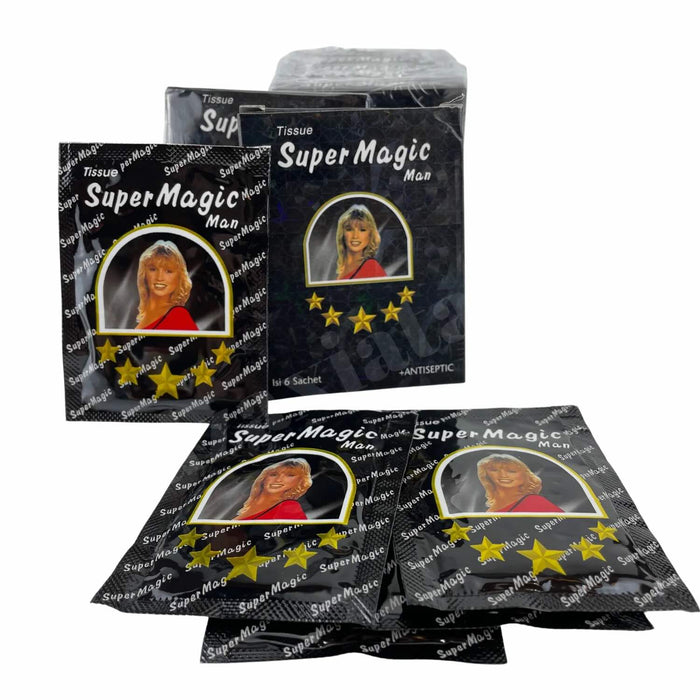 Magic Power Tissue 愛到天光魔法持久濕紙巾(6片)