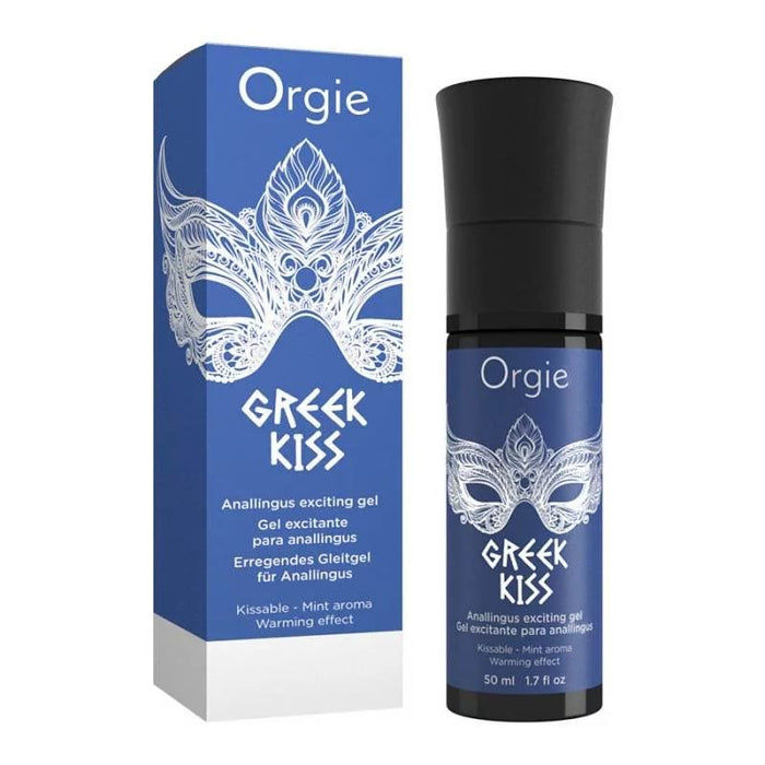 【店員推薦】葡萄牙ORGIE Greek Kiss 可食用後庭溫感放鬆凝膠（50ml）