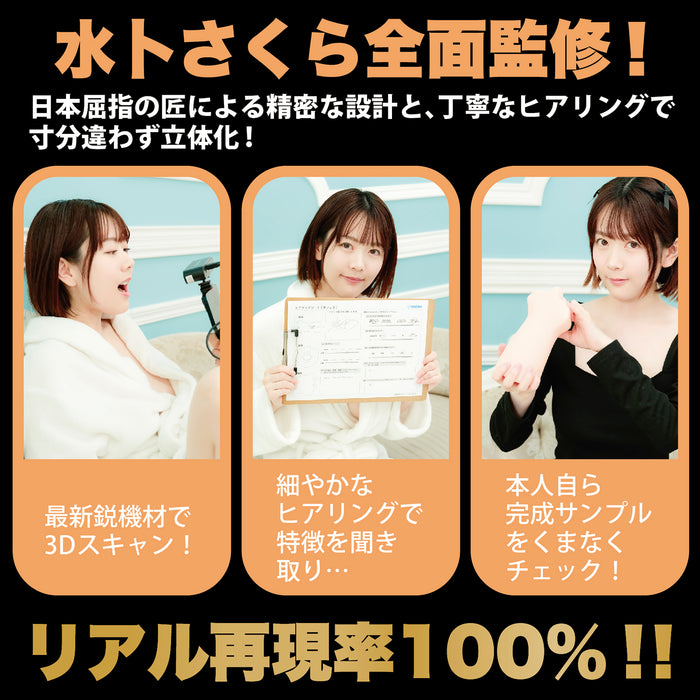 【新升級！】日本SSI 神舌系列（第二代） 水卜櫻 （水卜さくら） 電動口交飛機杯 附贈特製亞加力立牌