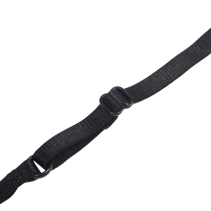 Swanly - 誘惑網織Teddy情趣連身裙 黑色透膚性感內衣（SW-505）