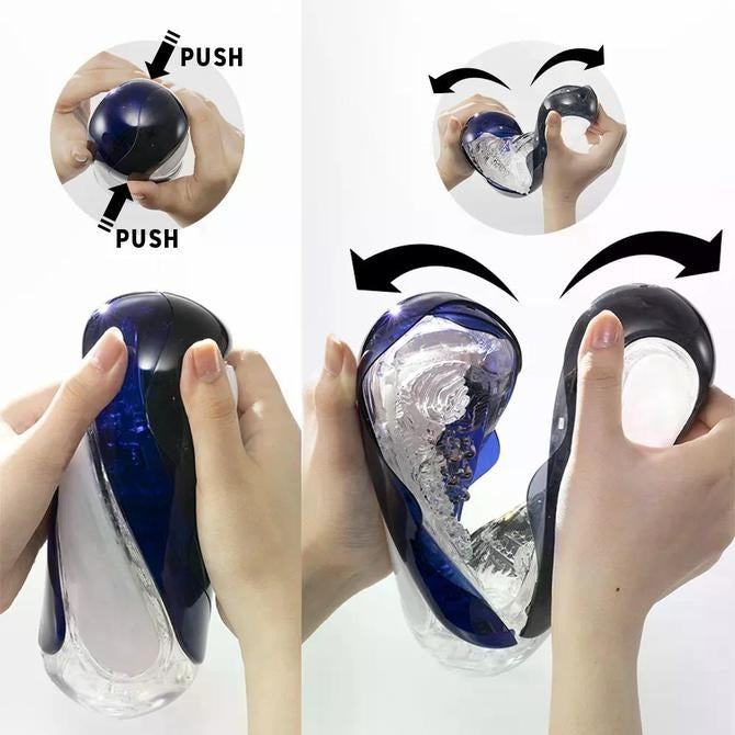 TENGA FLIP 360 全方位扭轉飛機杯- MIDNIGHT PURPLE 午夜紫（可重用）
