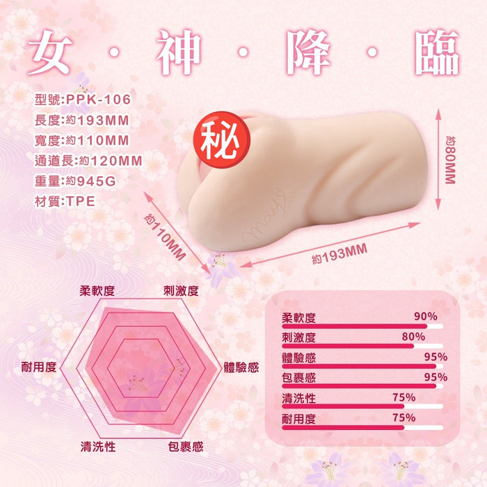 日本PaPaKey 名器的極致 - 五日巿芽依 女優名器（雙穴）