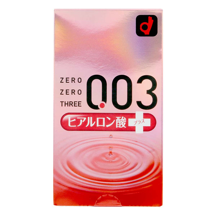 岡本JP 0.03 透明質酸乳膠安全套（10片裝）三盒裝