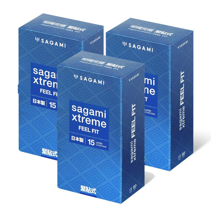 日本相模Sagami 緊貼式 乳膠安全套（15片裝）