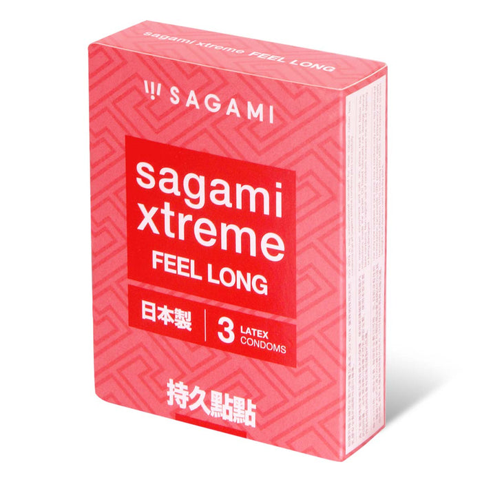 日本相模Sagami 持久點點 乳膠安全套（3片裝）三盒裝