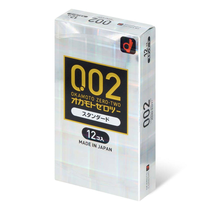 岡本JP 0.02 PU安全套（12片裝）三盒裝