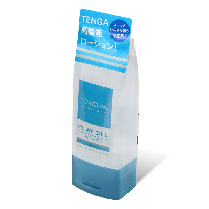 日本TENGA PLAY GEL 水性潤滑劑 藍色 Ice Cool （160ml）