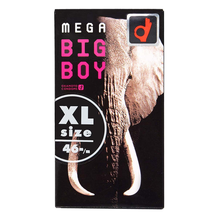 岡本JP Mega Big Boy 超大碼乳膠安全套（12片裝）三盒裝