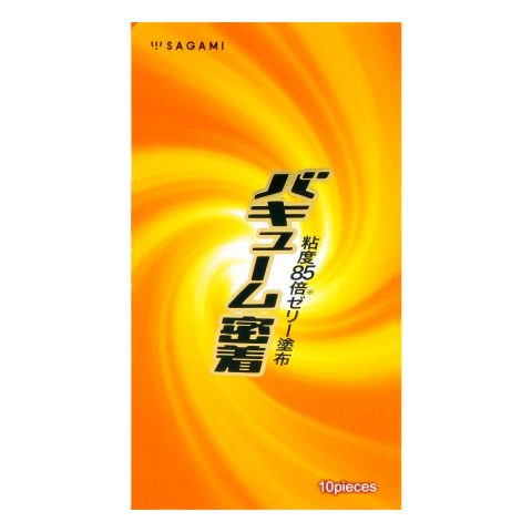 日本相模Sagami 真空貼身乳膠安全套（10片裝）