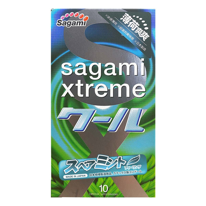 日本相模Sagami 薄荷爽爽乳膠安全套（10片裝）