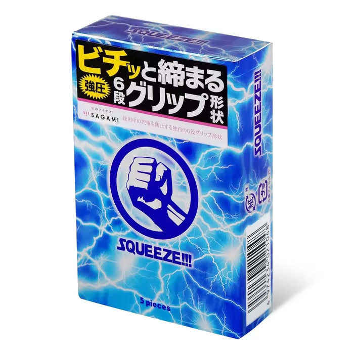 日本相模Sagami 六段緊乳膠安全套（5片裝）