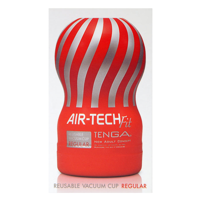 日本Tenga Air-Tech Fit 重複使用型真空飛機杯（紅色 – 標準型）