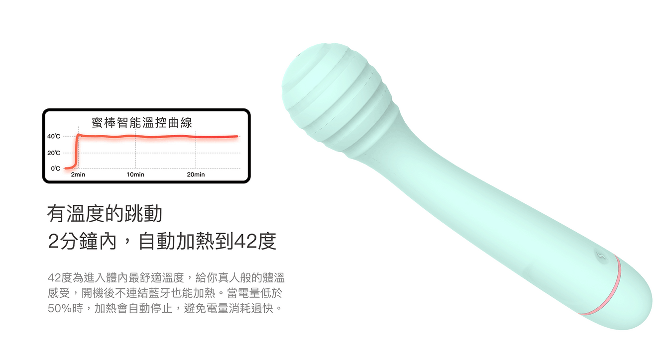 【限時優惠】SISTALK 小怪獸 蜜棒G點智能可遙距控制按摩棒—皮鞭款 （輕刺激）