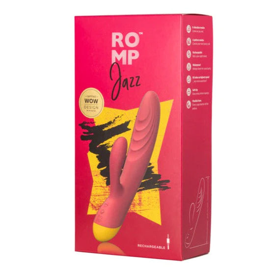 【新上架】Romp Jazz G點震動器 (莓紅色)